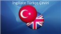 Türkçe - İngilizce Profesyonel Çeviri